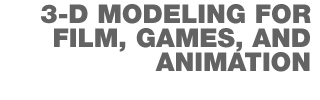 3-D Modeling