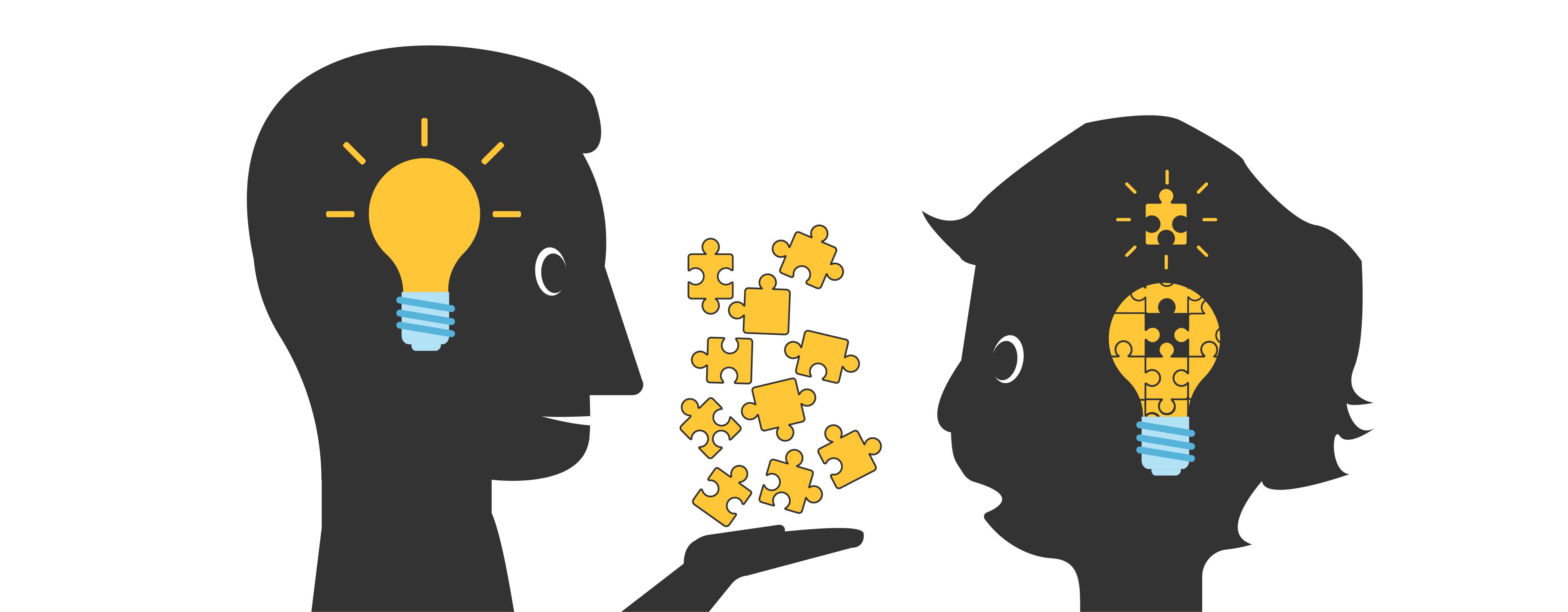 Image of Teacher Giving a Student Ideas to Learn Image of Teacher Giving a Student Ideas to Learn